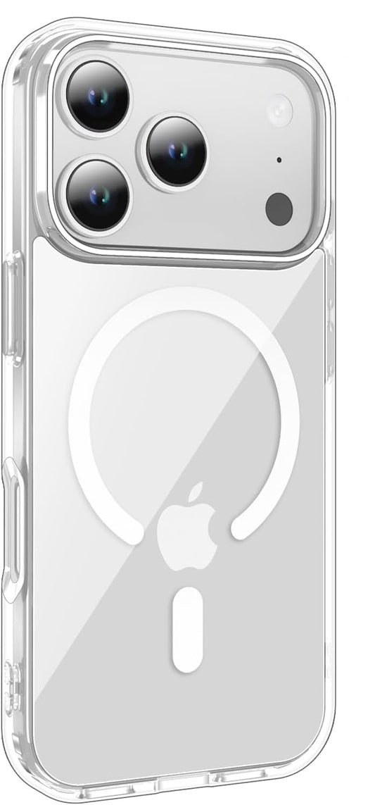 For iPhone 17 Pro Clear Case Magsafe Compatible