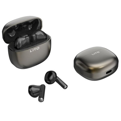[Gift Under $100] Universal True Wireless Headphones Earbuds-Titanium colour