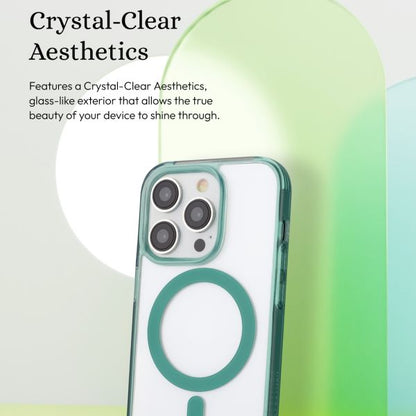 Clear MagSafe Case for iPhone 16 Pro Max-Green