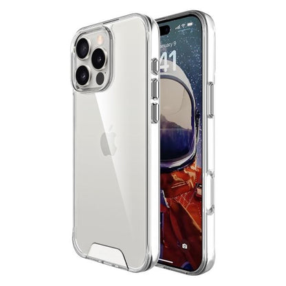 For iPhone 14 Pro Max clear Shockproof  Hard case +3 x Screen Protectors
