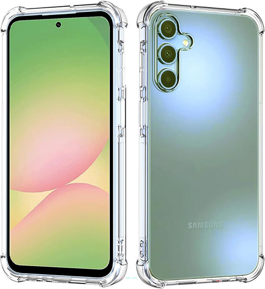 Transparent Case for Samsung Galaxy A56 5G Case with Four Corners Extra Protection