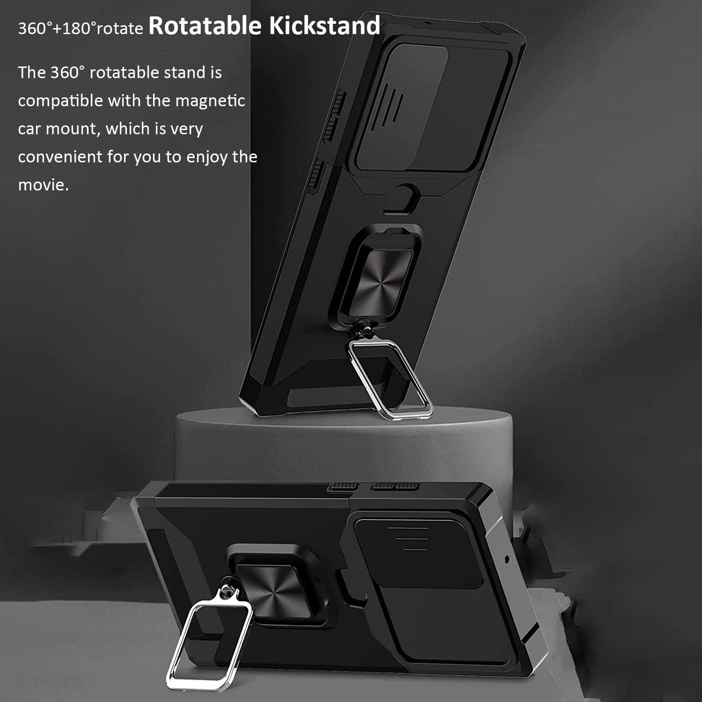 Shockproof Tough Case For Samsung Galaxy A36 Case with Card holder