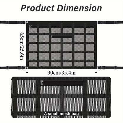 Car Ceiling Cargo Net Pocket For SUV/Truck