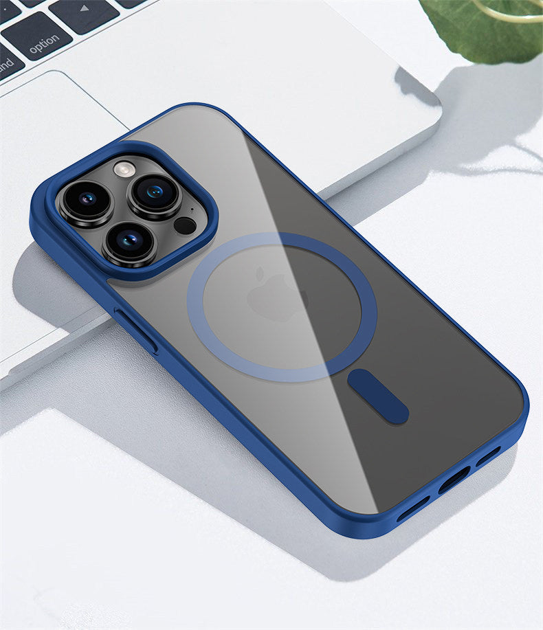 Slim Shockproof Case For  iPhone 16 Pro Max-Dark Blue