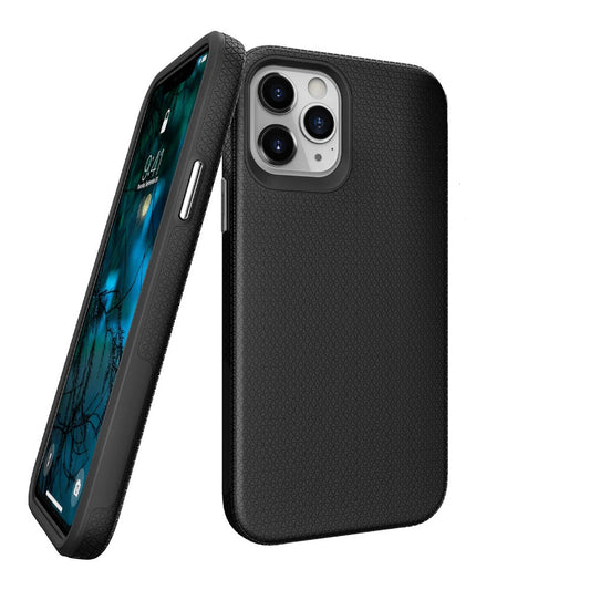 For iPhone 14 Pro Shockproof Case Rugged Black Case