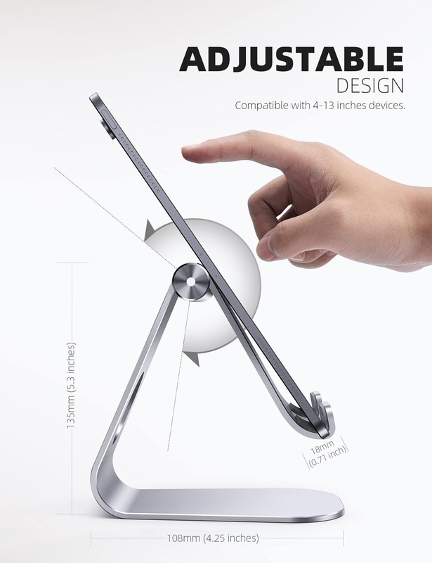 Universal Aluminium Foldable Stand Holder For iPhone/iPad