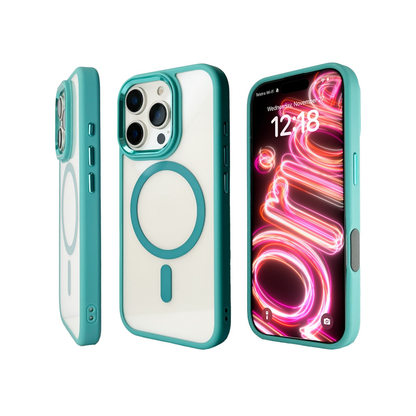 Tough MagSafe case for iPhone 16 Pro Max-Green