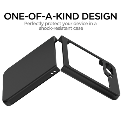 For Samsung Galaxy Z Flip 6 Shockproof Heavy Duty case - Black