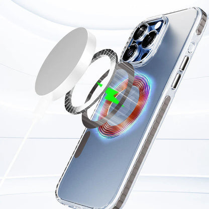 Black Edge MagSafe Clear Case for iPhone 16 Pro Max