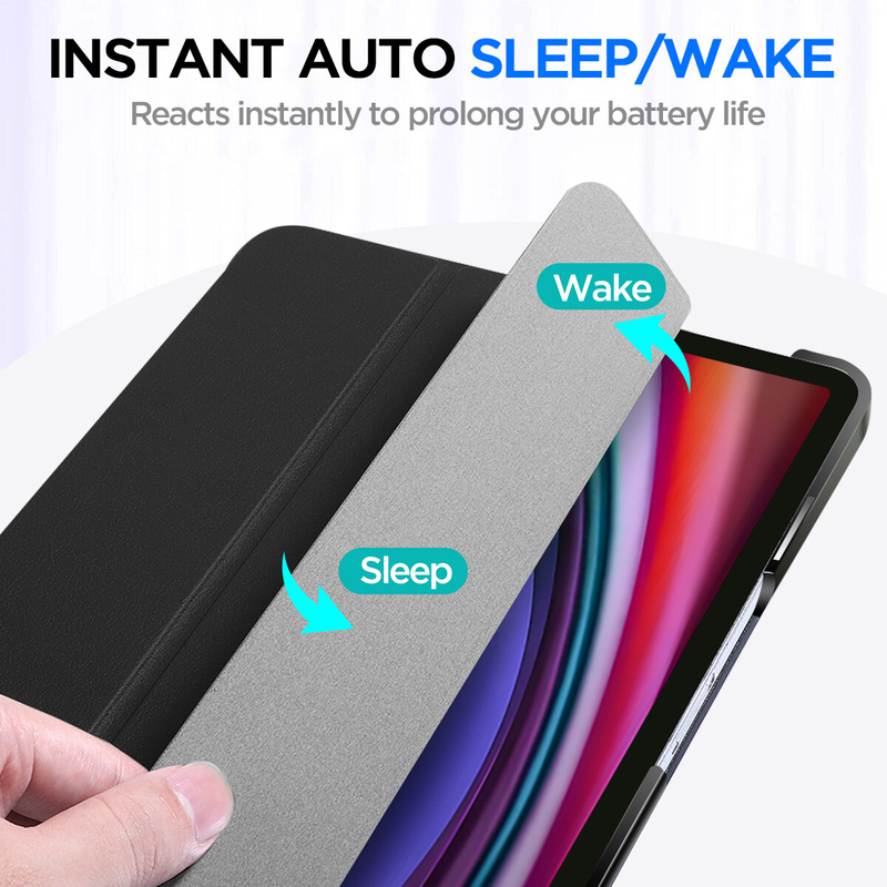 For Samsung Galaxy Tab S10 Ultra/S9 Ultra 14.6" Case Stand Smart Cover