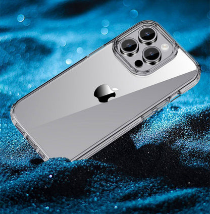 For iPhone 16 Pro Max  Shockproof Case Clear  + 2x Screen Protectors