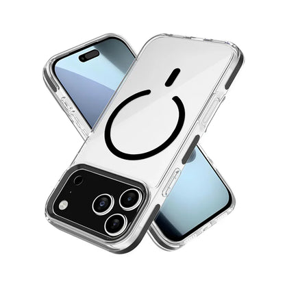 For iPhone 17 Pro Max Clear Case Magsafe Protective Cover