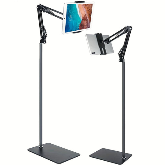 Adjustable Floor Stand Holder for tablets and phones up to 12.9 inch Hands Free
