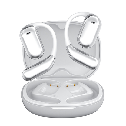 Wireless Bluetooth 5.4 Headphone Active Earphones-White