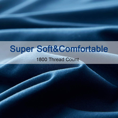 Sheet Set Bed Flat Fitted Single/Double/Queen/King