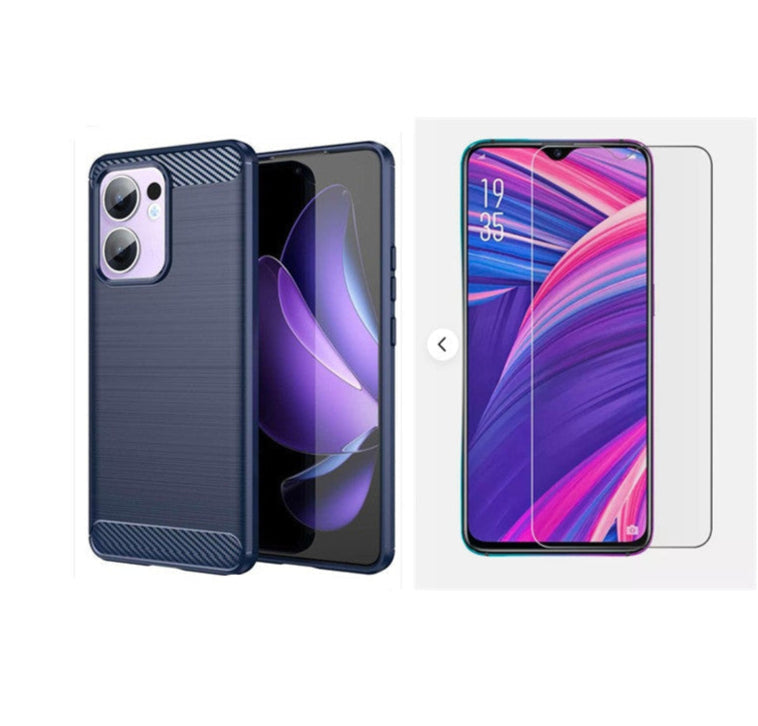 For OPPO Reno13 5G  Shockproof Heavy Duty Case + 1 x Screen Protector