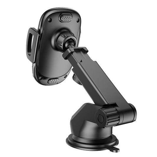 Universal Car Mount Mobile Phone Holder - Black