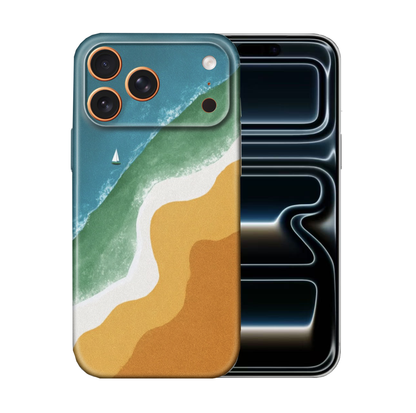 For iPhone 17 Pro Slim Lightweight Hard Case,Beachview