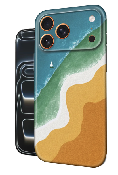 For iPhone 17 Pro Slim Lightweight Hard Case,Beachview