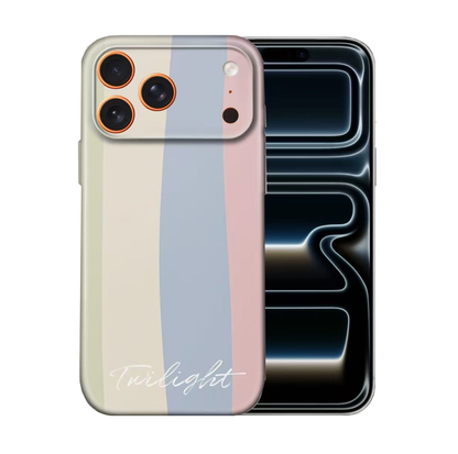 For iPhone 17 Pro Max Slim Case with Camera Lens Protection,Twilight Pattern