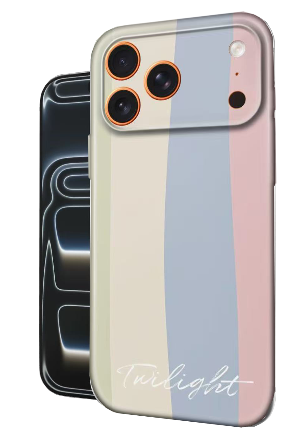 For iPhone 17 Pro Max Slim Case with Camera Lens Protection,Twilight Pattern