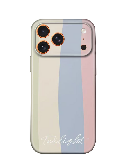 For iPhone 17 Pro Max Slim Case with Camera Lens Protection,Twilight Pattern