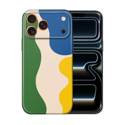 For iPhone 17 Pro Slim Case with Camera Lens Protection, Dflow Pattern