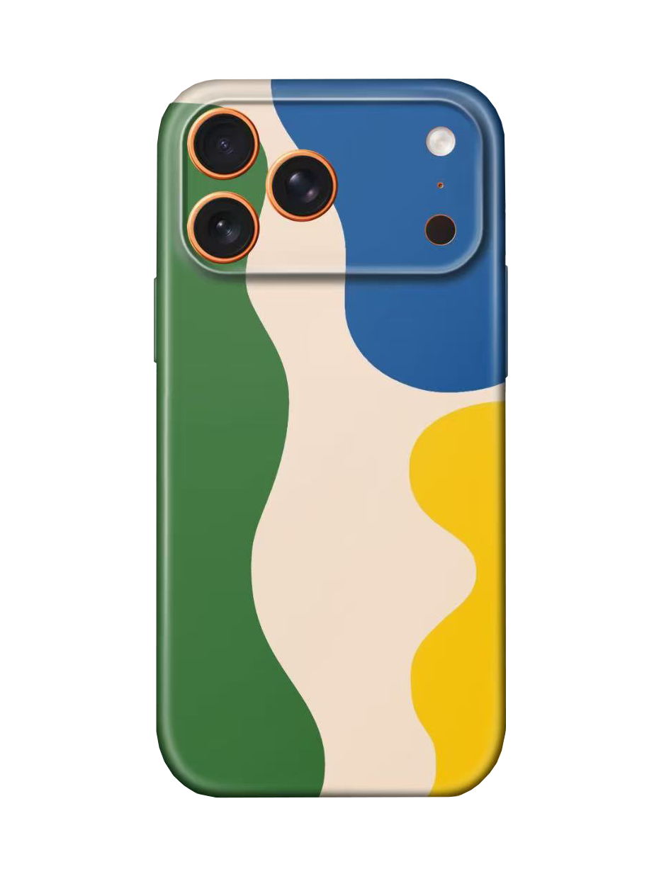 For iPhone 17 Pro Slim Case with Camera Lens Protection, Dflow Pattern