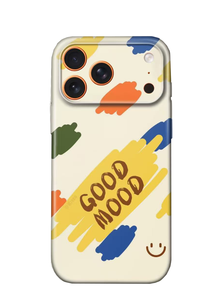 For iPhone 17 Pro Slim Case with Camera Lens Protection, Goodmood Pattern