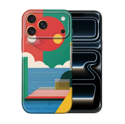 For iPhone 17 Pro Slim Case with Camera Lens Protection, ColourCloud Pattern