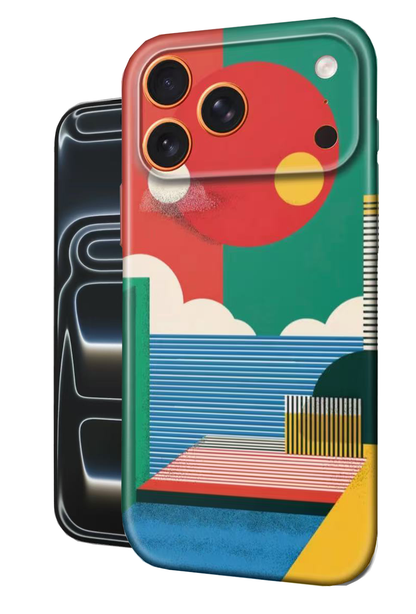 For iPhone 17 Pro Slim Case with Camera Lens Protection, ColourCloud Pattern