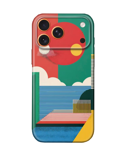 For iPhone 17 Pro Slim Case with Camera Lens Protection, ColourCloud Pattern