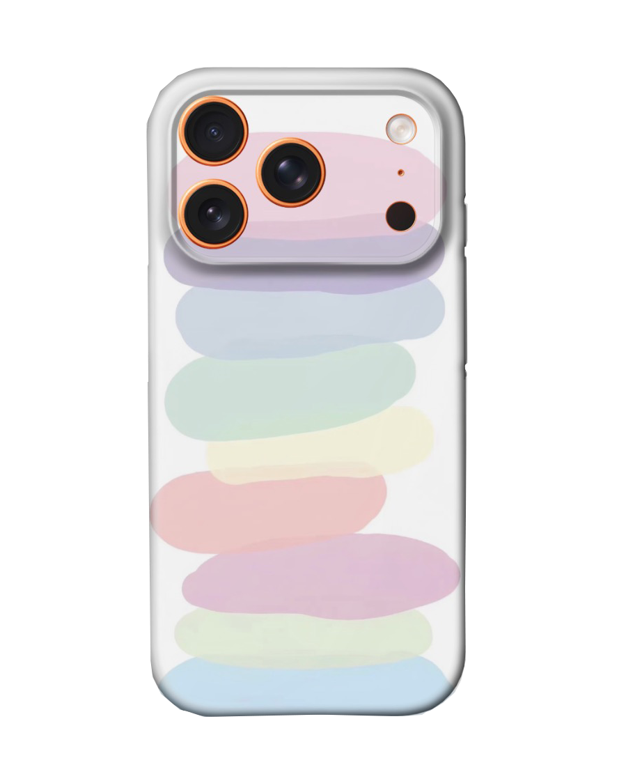 For iPhone 17 Pro Max Slim Case with Camera Lens Protection, Scrawl Pattern