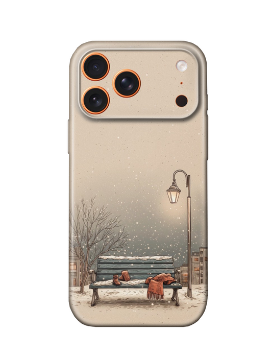 For iPhone 17 Pro Max Slim Case with Camera Lens Protection, Snowynight Pattern