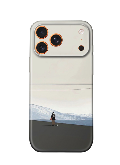 For iPhone 17 Pro Slim Case with Camera Lens Protection, Greysky Pattern