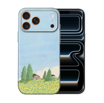For iPhone 17 Pro Slim Case with Camera Lens Protection, Brightsky Pattern