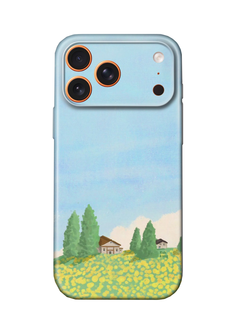 For iPhone 17 Pro Slim Case with Camera Lens Protection, Brightsky Pattern