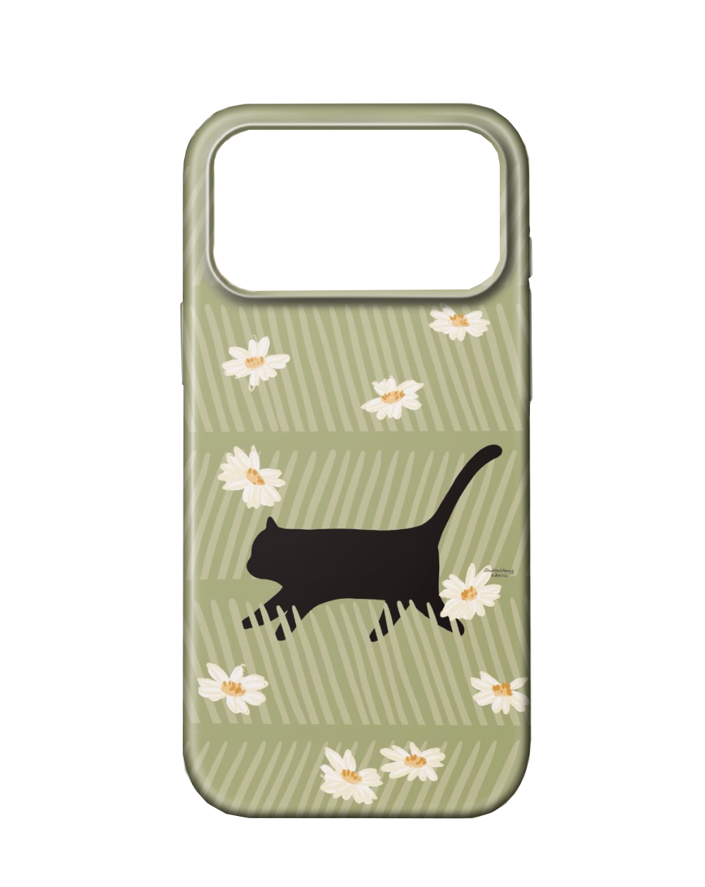 For iPhone 17 Pro Max Slim Case, Cat Pattern