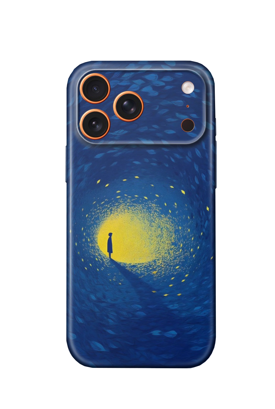 For iPhone 17 Pro Max Slim Case with Camera Lens Protection, Lights Pattern