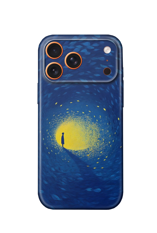 For iPhone 17 Pro Max Slim Case with Camera Lens Protection, Lights Pattern