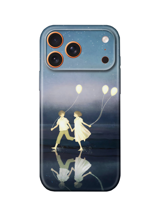 For iPhone 17 Pro Max Slim Case with Camera Lens Protection, Nightofstars Pattern