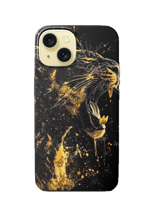 For iPhone 13 Dual layers Protective Magsafe case,Leopard3 Pattern
