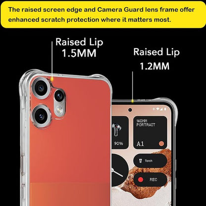 For Nothing CMF Phone 2 Pro 5G Clear Shockproof Gel Case Cover