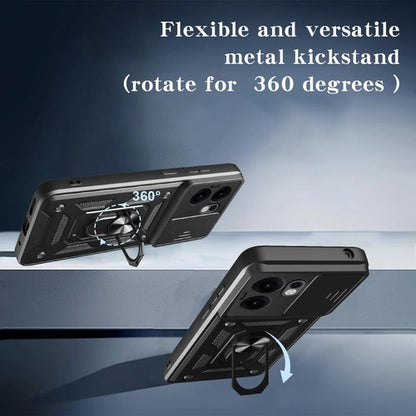 For Oppo Reno13 Pro Shockproof kickstand Case