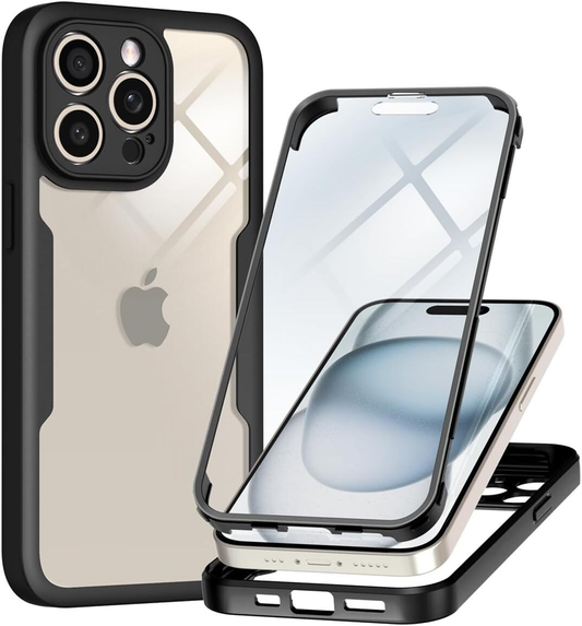 For iPhone 16 Pro Max Protective Full body Case