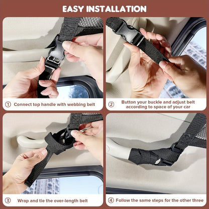 Car Ceiling Cargo Net Pocket For SUV/Truck
