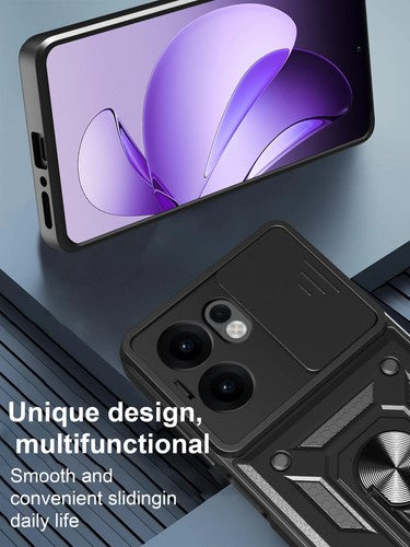 For Oppo Reno13 Pro Shockproof kickstand Case