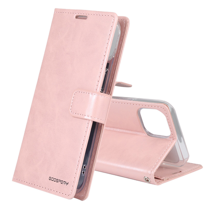 Flip Wallet Case for iPhone 16 Pro Max-Rosegold