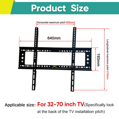 Universal TV Wall Bracket TV Stand tv Mount Full Motion Swivel Tilt LCD LED 32-80 Inch
