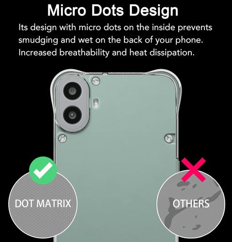 For Nothing CMF Phone 2 Pro 5G Clear Shockproof Gel Case Cover